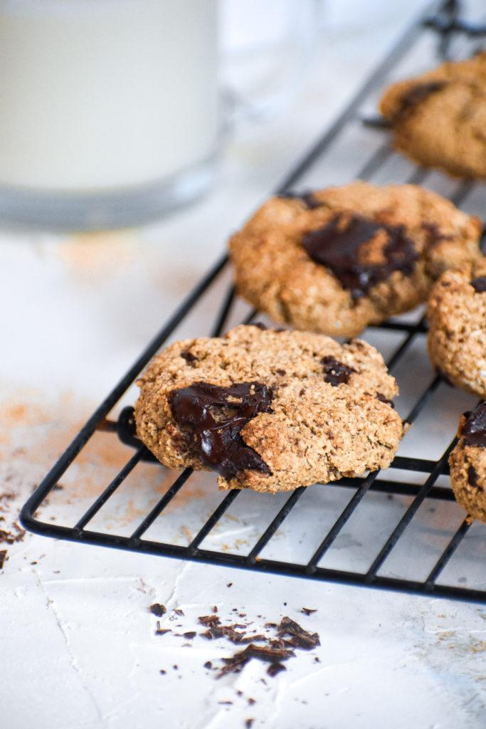healthy plant based chocolate chip cookie recipe