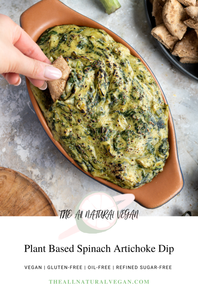 spinach artichoke dip recipe vegan 