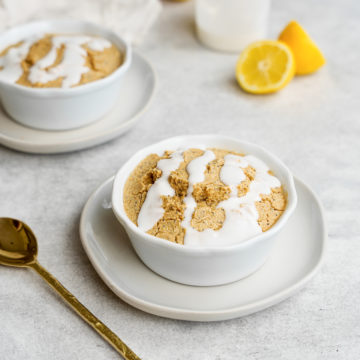 lemon poppy seed baked oats