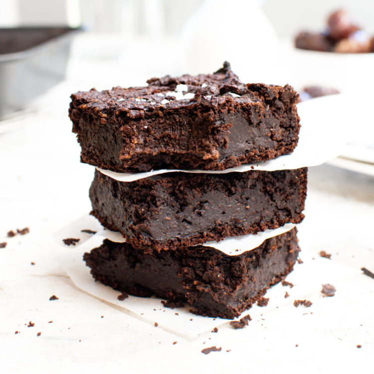 Date Sweetened Brownies The All Natural Vegan