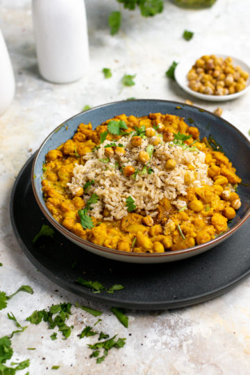 simple chickpea curry