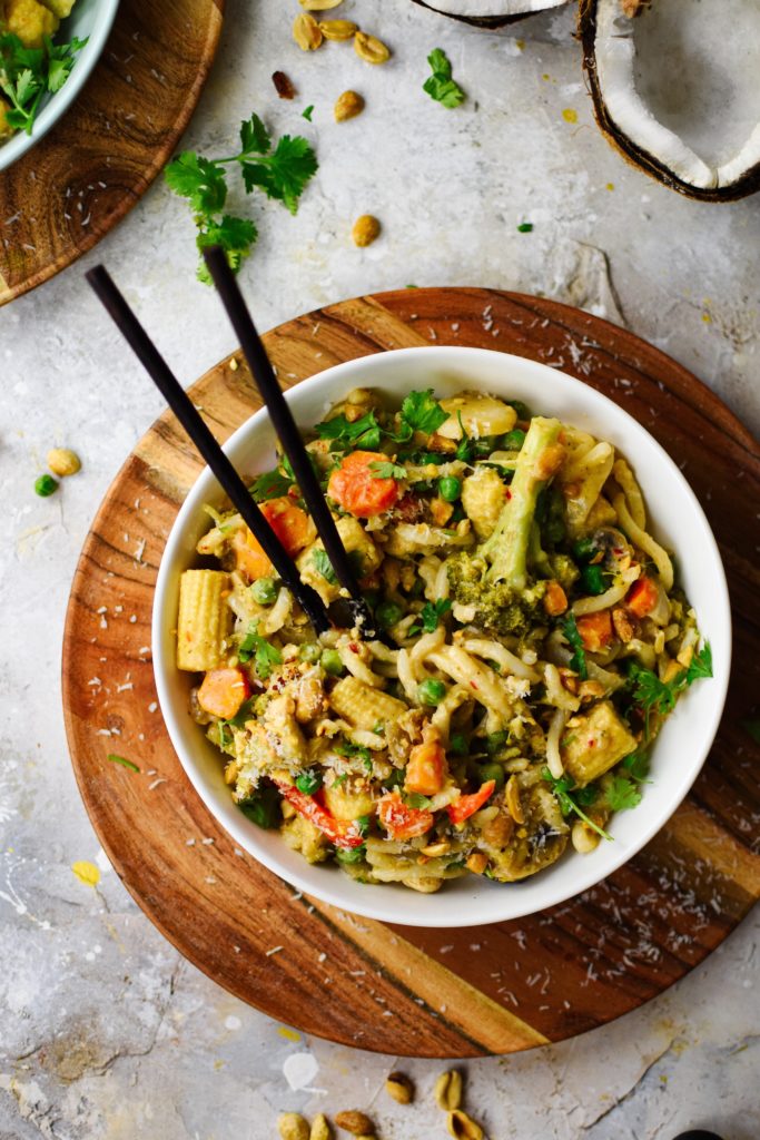 vegan udon noodle recipe