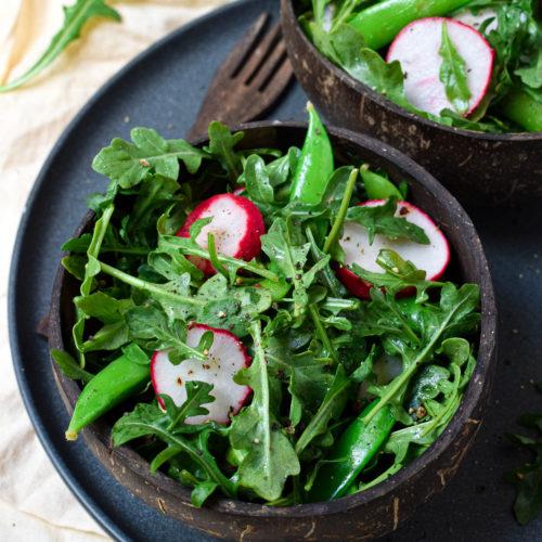 arugula salad vegan