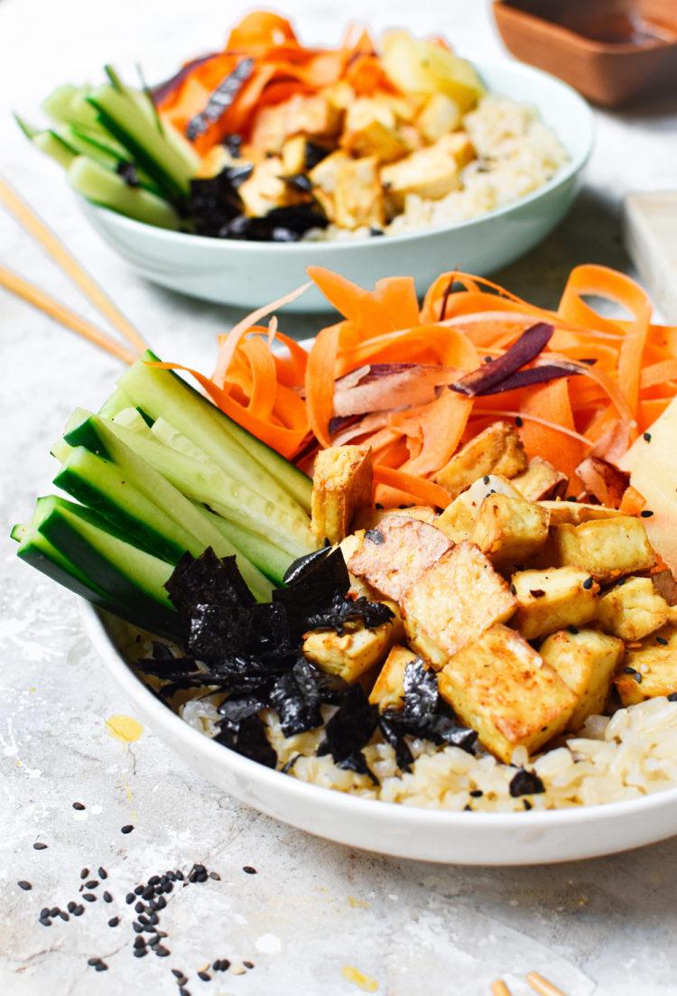 Vegan Sushi Bowl - The All Natural Vegan