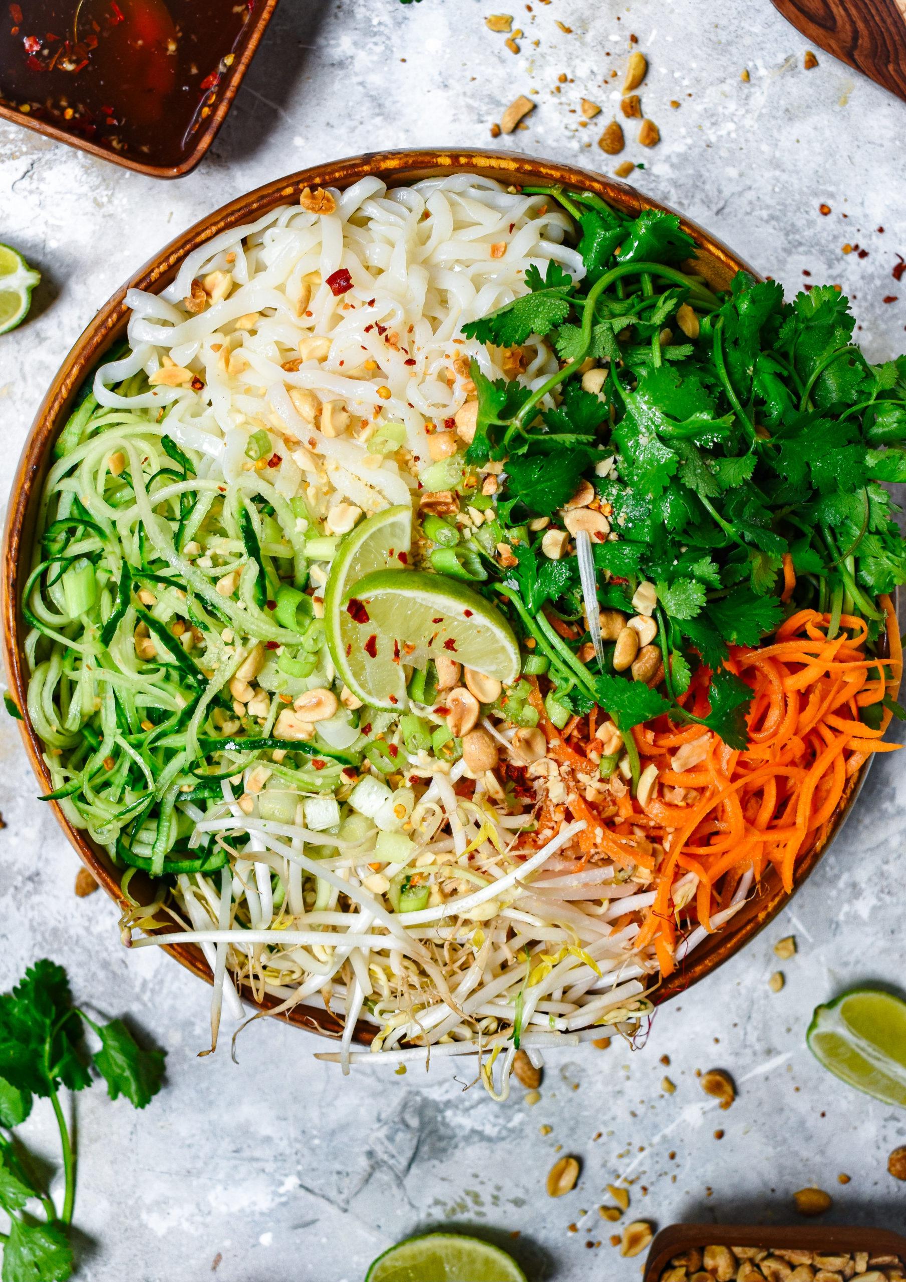 Vegan Vietnamese Noodle Salad - The All Natural Vegan
