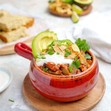 easy vegan chili