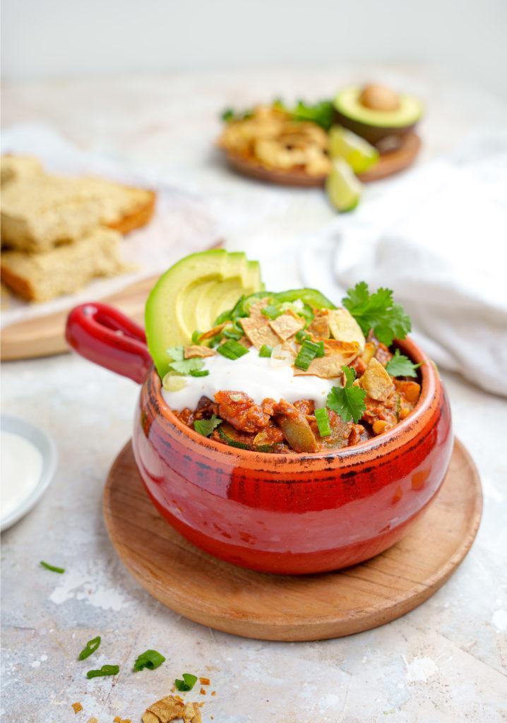 easy vegan chili