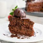 healthy vegan chocolate cake