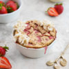 strawberry baked oats