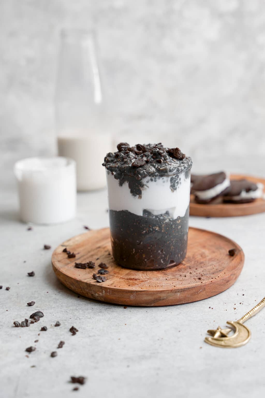 The Best High Protein Cookies And Cream Overnight Oats The All
