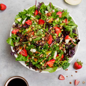 jicama straberry salad