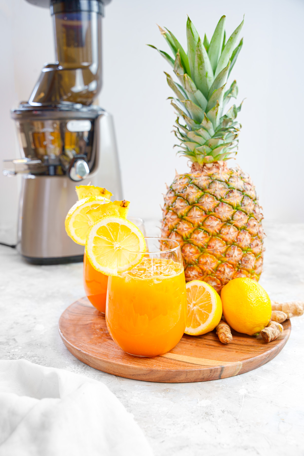 Pineapple ginger juice weight clearance loss