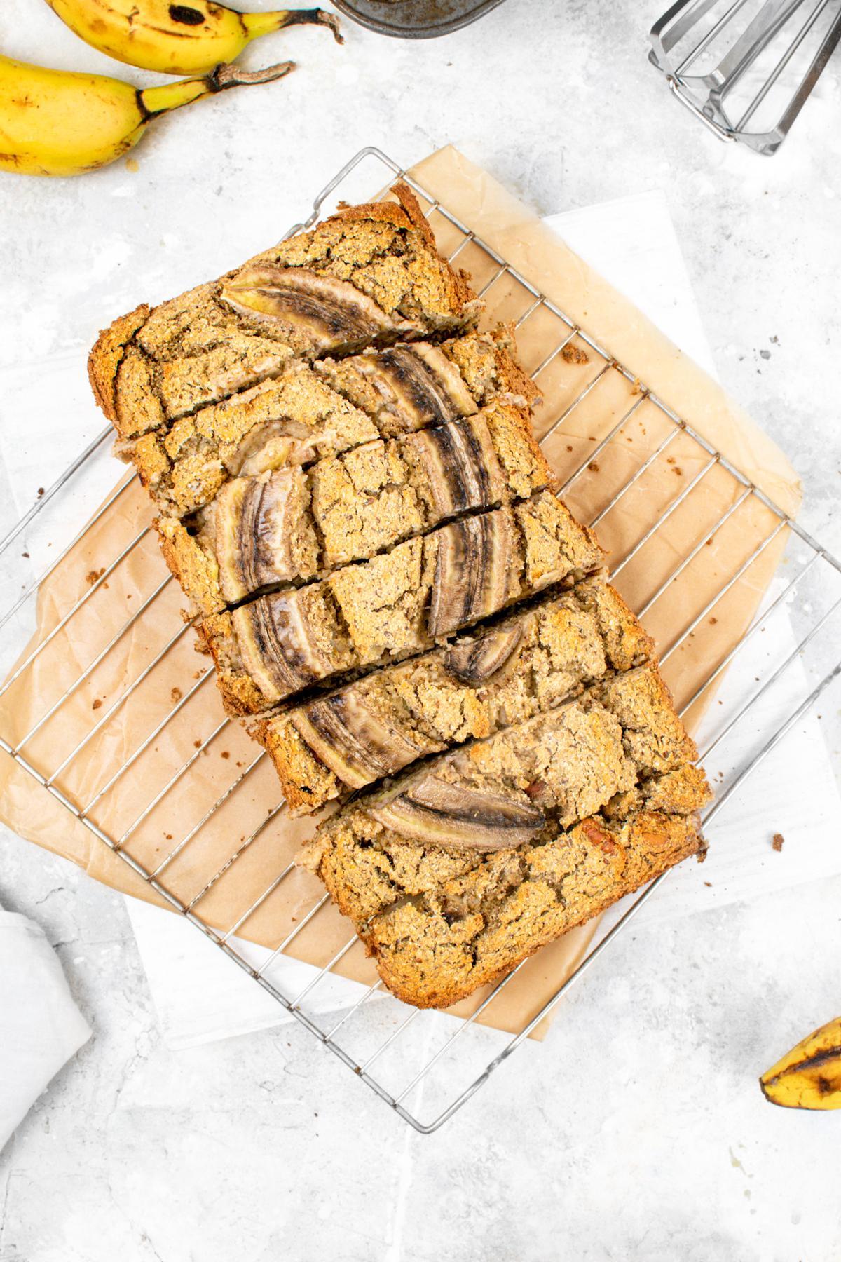 Whole Foods Plant Based Banana Bread (Oil-free)