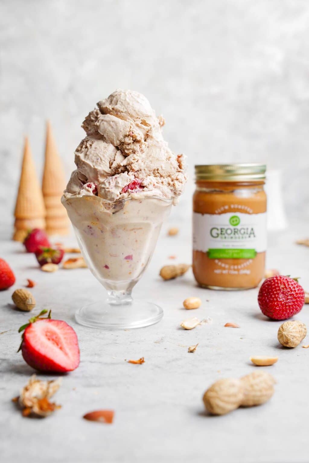 Vegan Peanut Butter and Jelly Ice Cream The All Natural Vegan