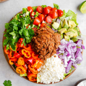 raw vegan taco salad