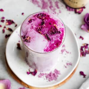 rose latte featured image