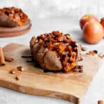 apple stuffed sweet potatoes