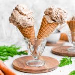 vegan carrot cake ice cream featured image