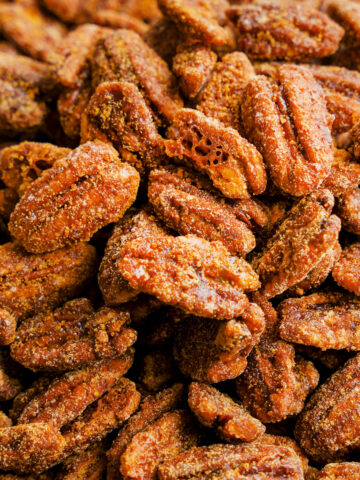 healthy candied pecans