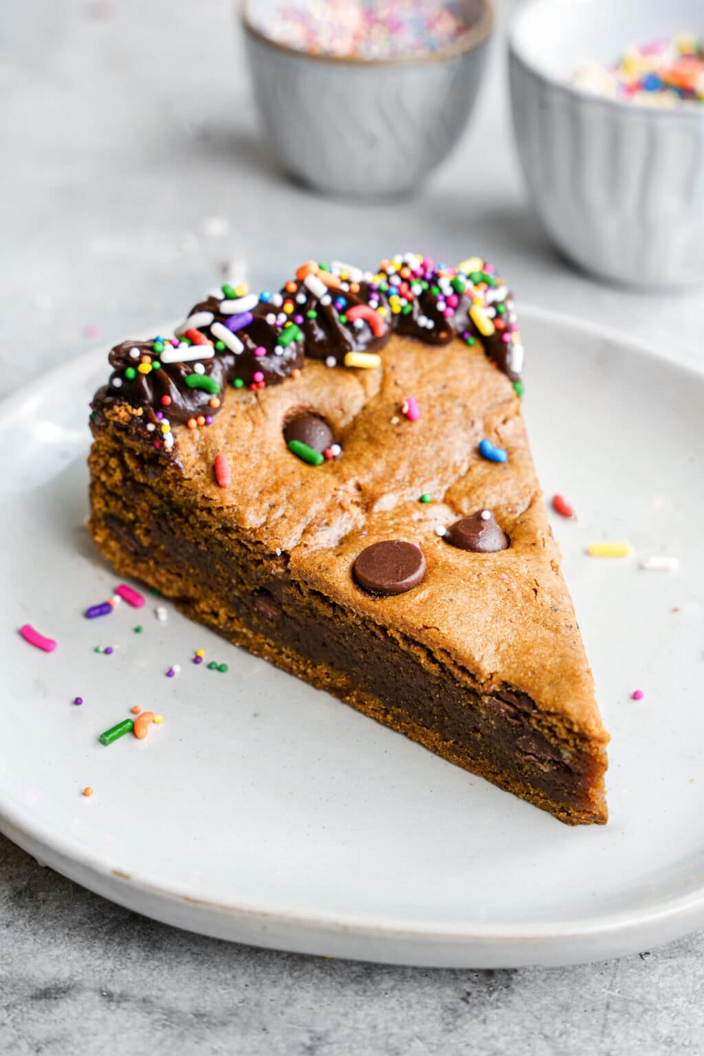 GlutenFree Vegan Cookie Cake The All Natural Vegan