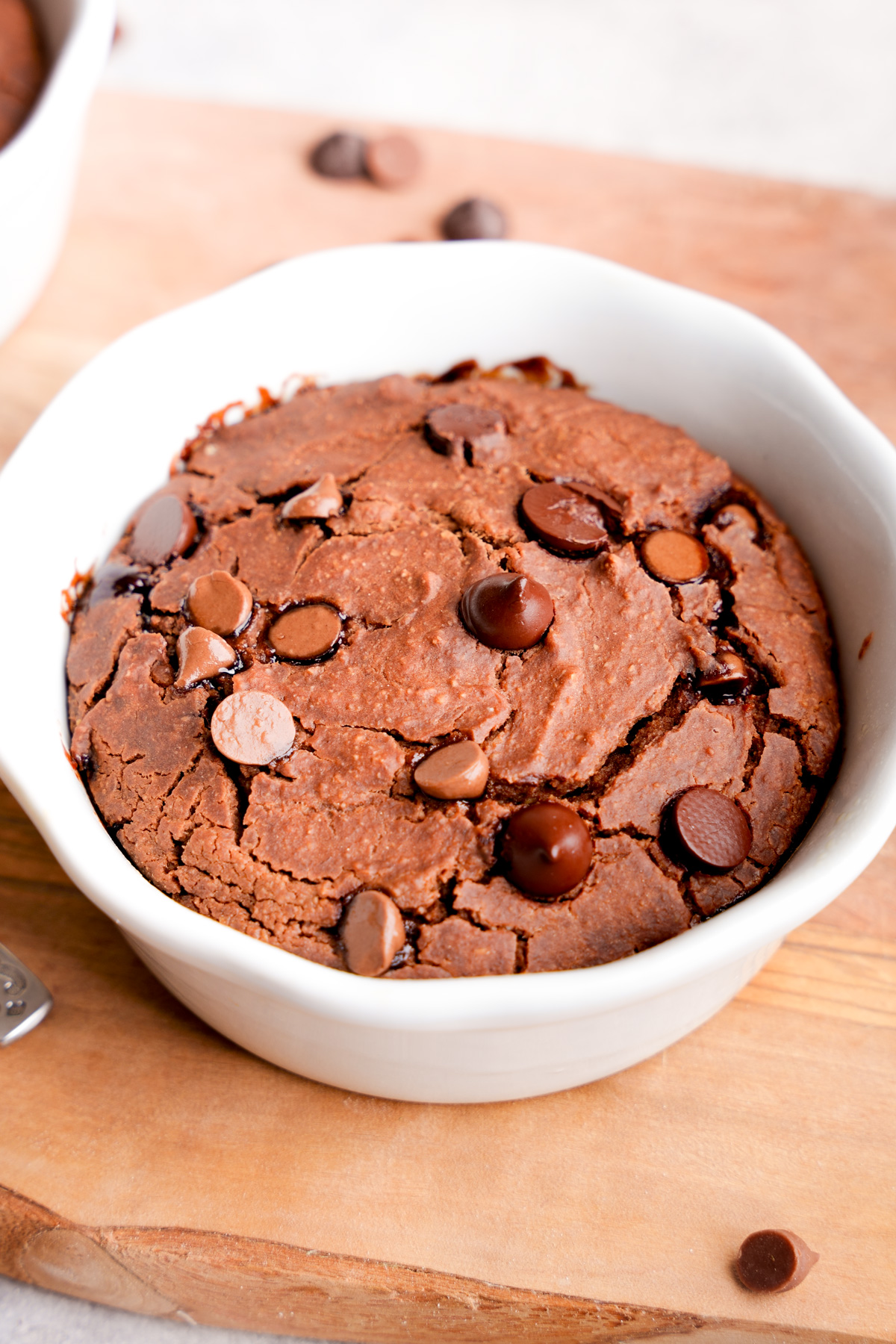 the cooked chocolate baked oats