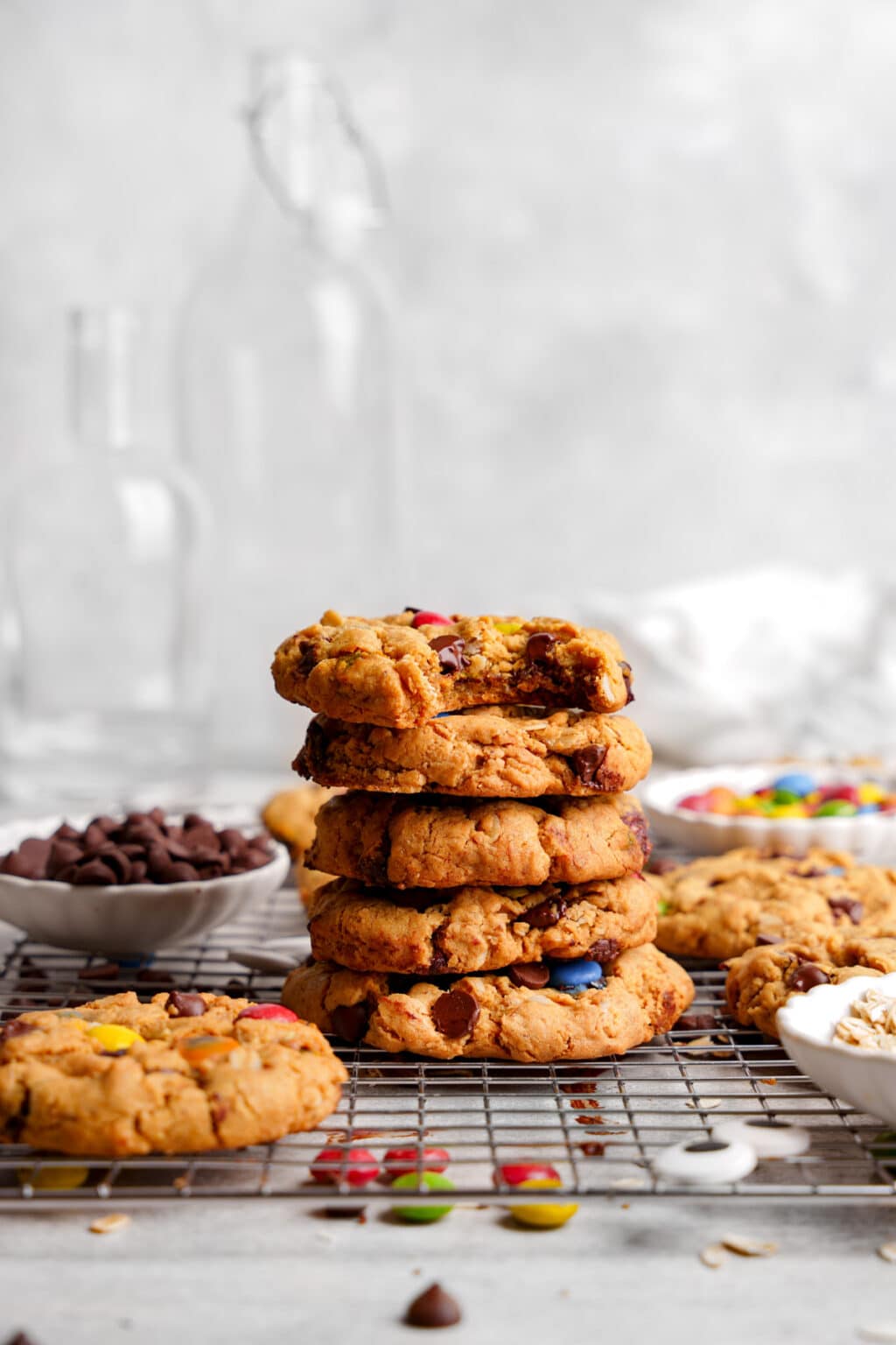 Healthy Vegan Gluten Free Monster Cookies The All Natural Vegan