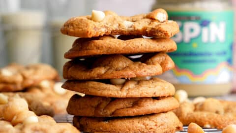 Vegan Double Macadamia Nut White Chocolate Cookies - The All