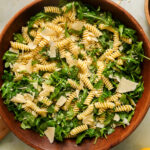 lemon arugula pasta salad featured image