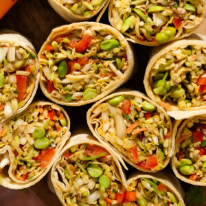 asian crunch wraps featured image